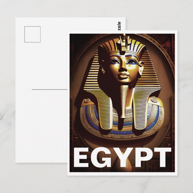 Antiguo Egipto postal (Anverso / Reverso)