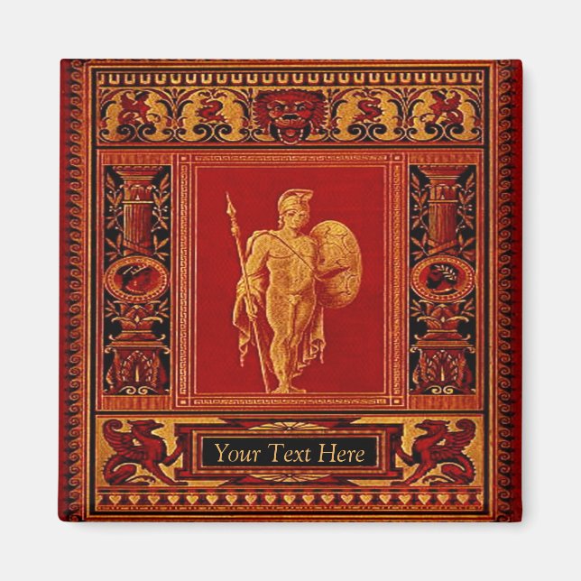 Antiguo imán de soldados romanos (Frente)