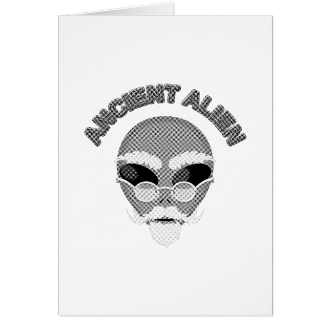 Antiguo periódico Alien Head (Frente)