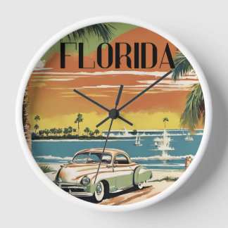 Antiguo reloj de pared de Florida