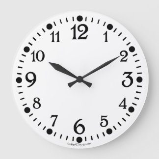 Antiguo reloj de pared retro de máquina de escribi