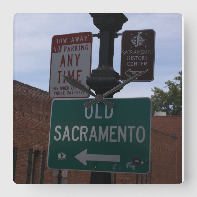 Antiguo reloj de Sacramento (Anverso)