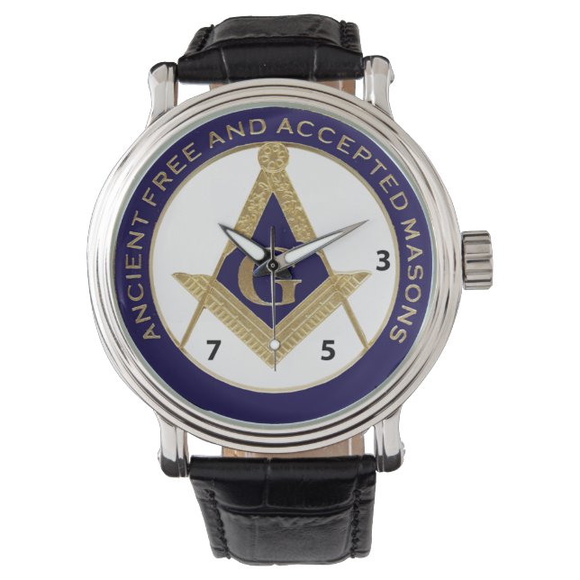 Antiguo reloj Mason gratis y aceptado (Anverso)