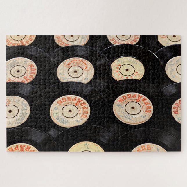 antiguo rompecabezas de registros (Horizontal)