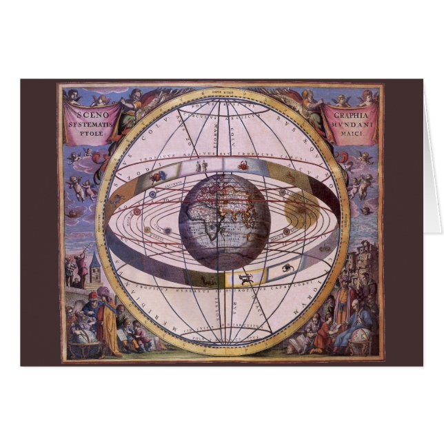 Antiguo Sistema Solar Ptolemaico, Andreas Cellariu (Anverso (Horizontal))