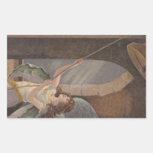 Antiguo Toldo Espiritual Torre Angel Pegatina