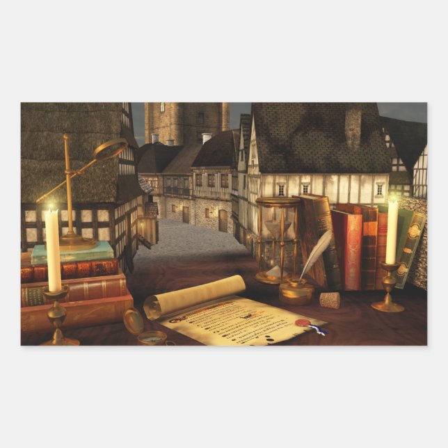 Antiguos Pegatinas de Horizontes (Anverso)