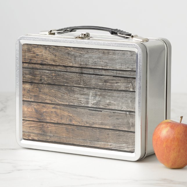 Antiguos tableros de madera gris (In situ)