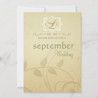 Antiguos Wisps de Otoño - Invitaciones a la boda d