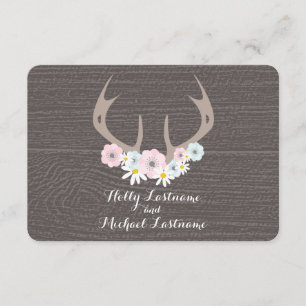 Antillas Florales + Boda de Madera Barn RSVP