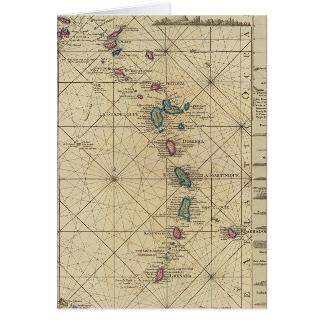 Antillas, Islas Charibbee (Frente)