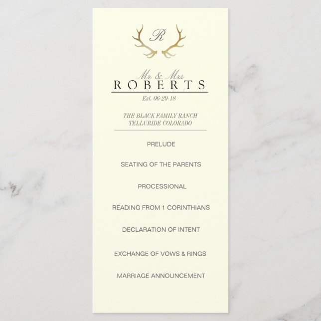 Antillas Rusas De Oro | Elegante tarjeta dorsal (Anverso)