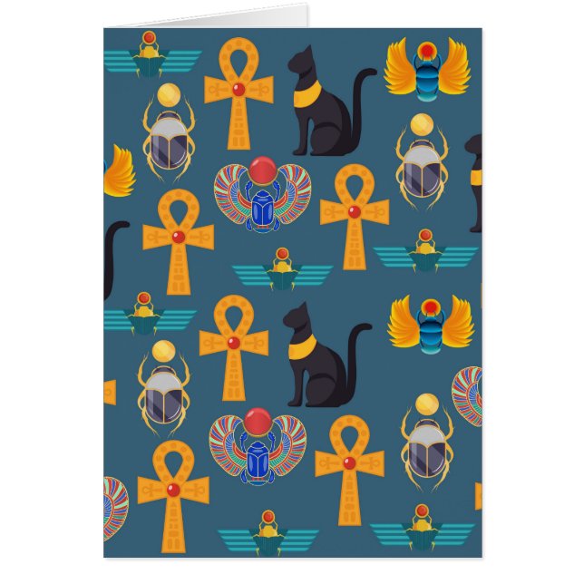 Antique Egypt Pattern, Hieroglyphics digital paper (Frente)