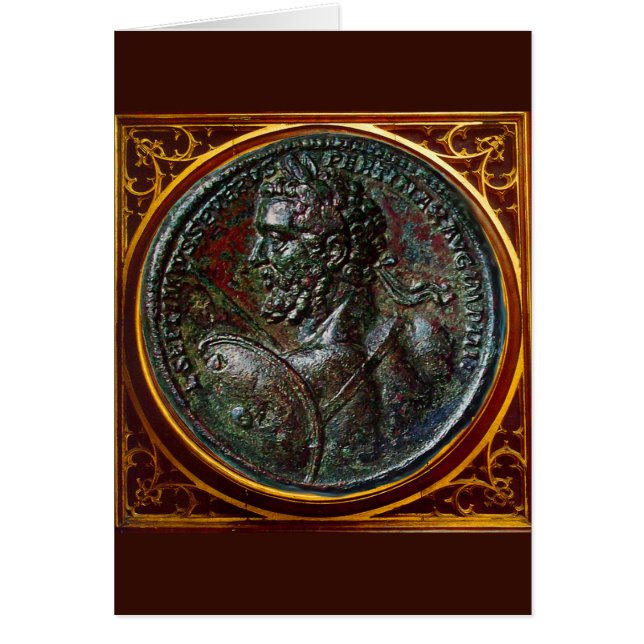 ANTIQUE ROMAN BRONZE MEDALLION (Frente)