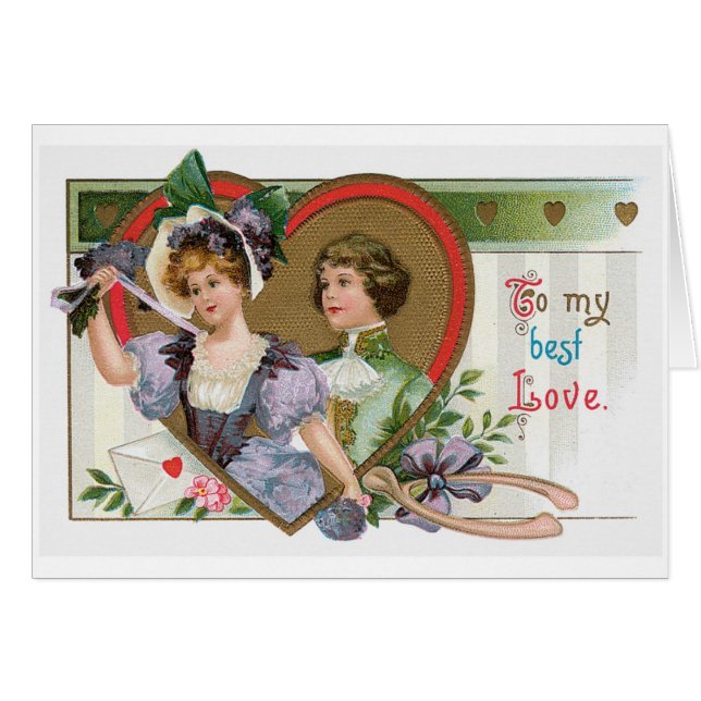 Antique Valentine (Anverso (Horizontal))