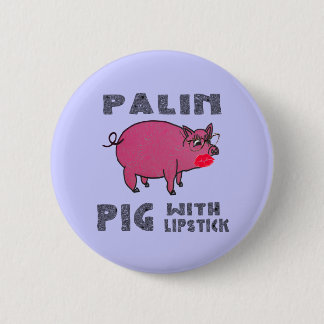 Antisara Palin Cerdo con Botón de Límbado Divertid