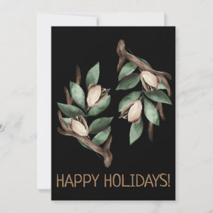 Antler con postal de rama verde