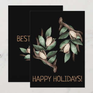 Antler con postal de rama verde