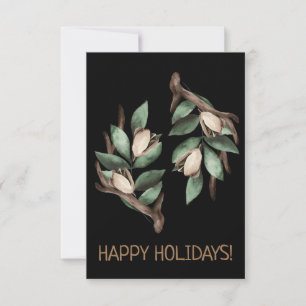 Antler con postal de rama verde