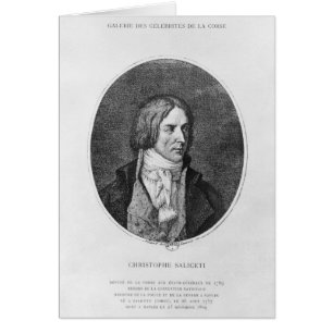 Antoine Cristóbal Saliceti grabado