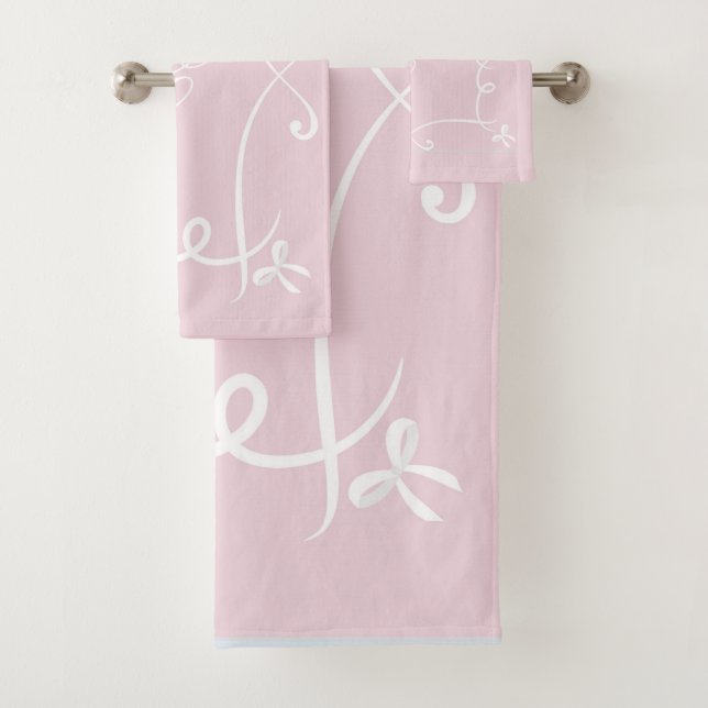 Antoinette Pink Elegent Emblem Filigree (In situ)