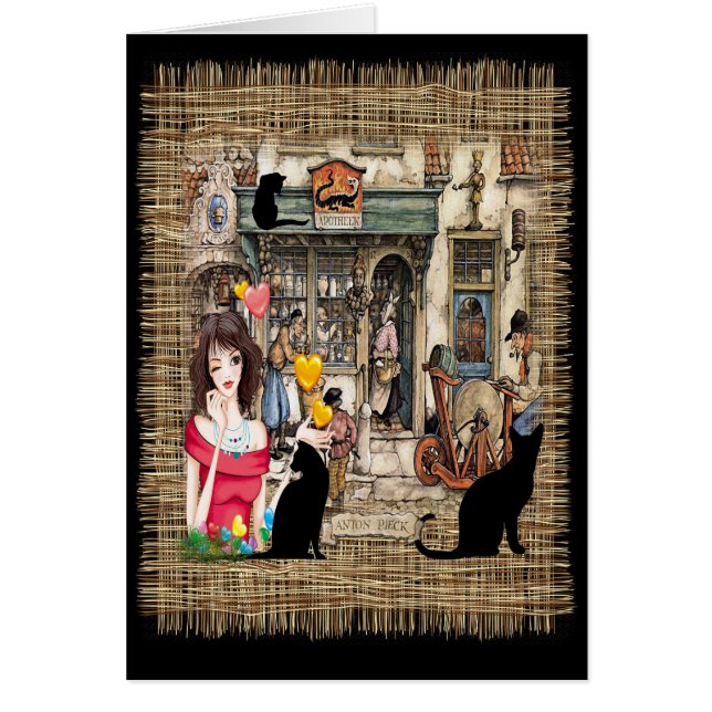 Anton Pieck - Tienda de productos químicos (Frente)