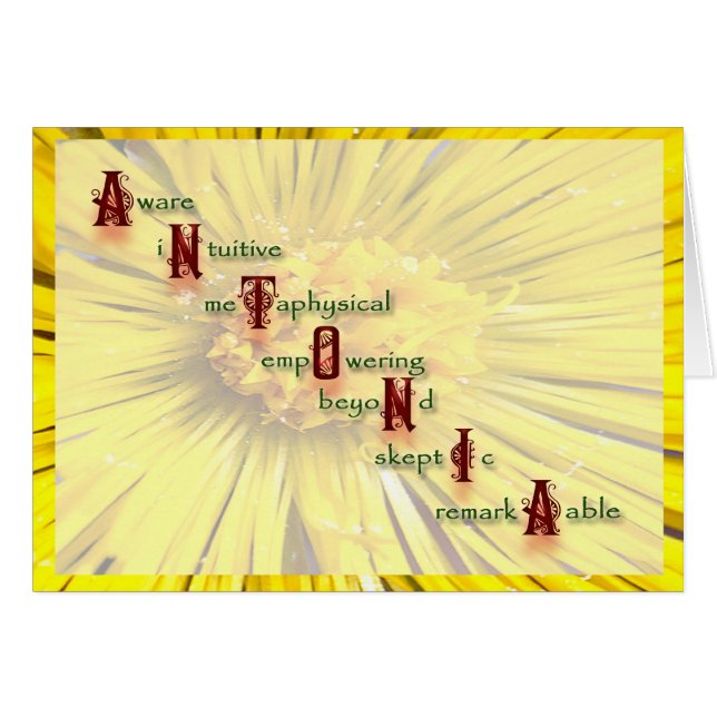 antonia (Anverso (Horizontal))