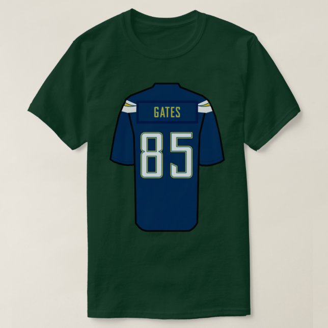Antonio Gates Jersey (Diseño del anverso)