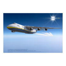 Antonov An-225 Mriya: Póster de arte 3D fotorreali