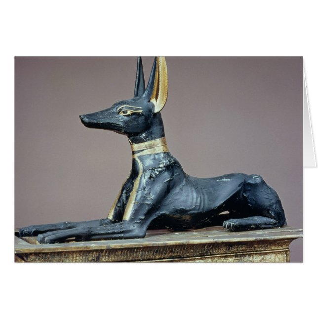 Anubis, dios egipcio de los muertos de un pecho (Anverso (Horizontal))