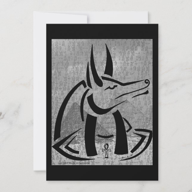 Anubis Invitación (Anverso)