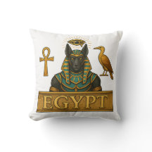Anubis & Thoth | Símbolos Egipcios - Almohada