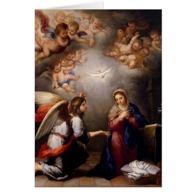 Anunciación católica Oración Virgin Mary Memorare (Frente)