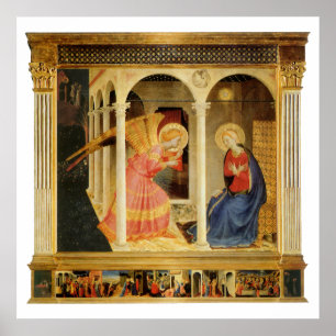Anunciación de Fra Angelico, Arte Fino Renacentist