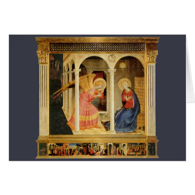 Anunciación de Fra Angelico, Bella Artes del Renac (Anverso (Horizontal))