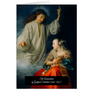 Anunciación de Godfried Schalcken