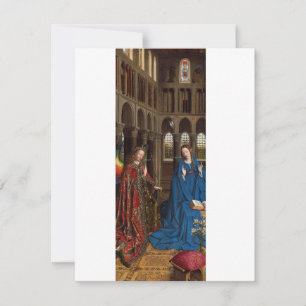 Anunciación de Van Eyck Premium Luz de Catedral