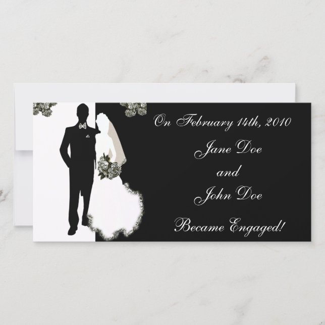 Anunciando nuestras tarjetas de compromiso (Anverso)