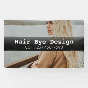 Anunciar la pancarta comercial de Hair Salon