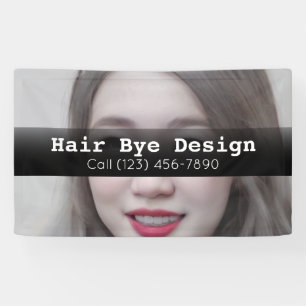 Anunciar la pancarta comercial de Hair Salon