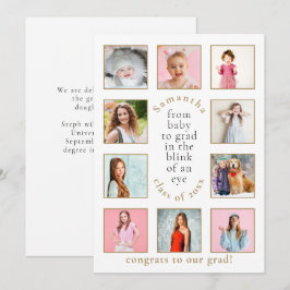 Anuncio 10 fotos bebé para graduar el año de graduación