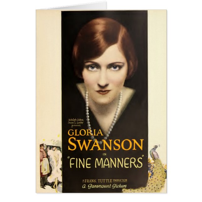 Anuncio 1926 del expositor de la película muda de (Frente)