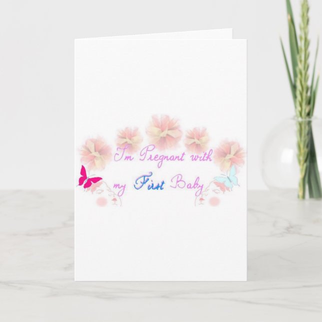 Anuncio 1.ᵉʳ embarazo (Anverso)