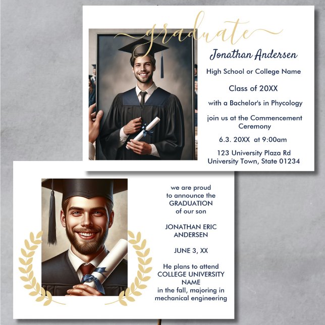 Anuncio 2.ᵉʳ guión de graduación fotográfica Marina Blanco (Subido por el creador)