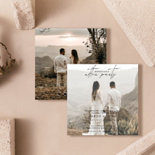 Anuncio 2 Foto Feliz Nunca Después De La Recepción De La B