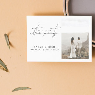 Anuncio 2 Foto Feliz Nunca Después De La Recepción De La B