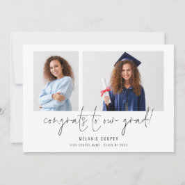 Anuncio 2 Graduación de Photo Congrats Grad 2024