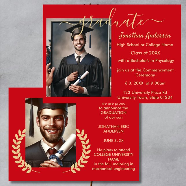 Anuncio 2 Guión del Collage de Graduación de Fotografías R (Subido por el creador)
