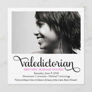 Anuncio 311 Valedictorian Frase Inspiradora Graduación