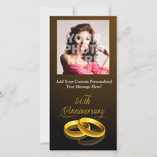 Anuncio 50 Aniversario | Letra Dorada (Anverso)